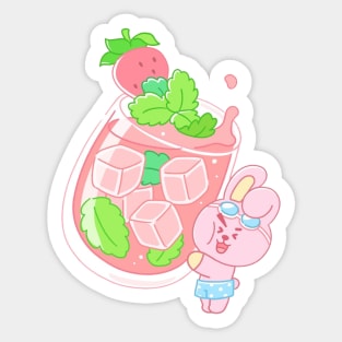 BT21 Cooky Cocktail Sticker